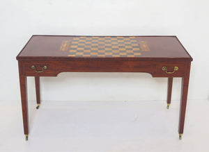 A Fine George III Tric-Trac Games / Writing Table