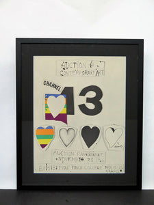 "I Love Public Television" 'for Channel 13' by Jim Dine (1935- )