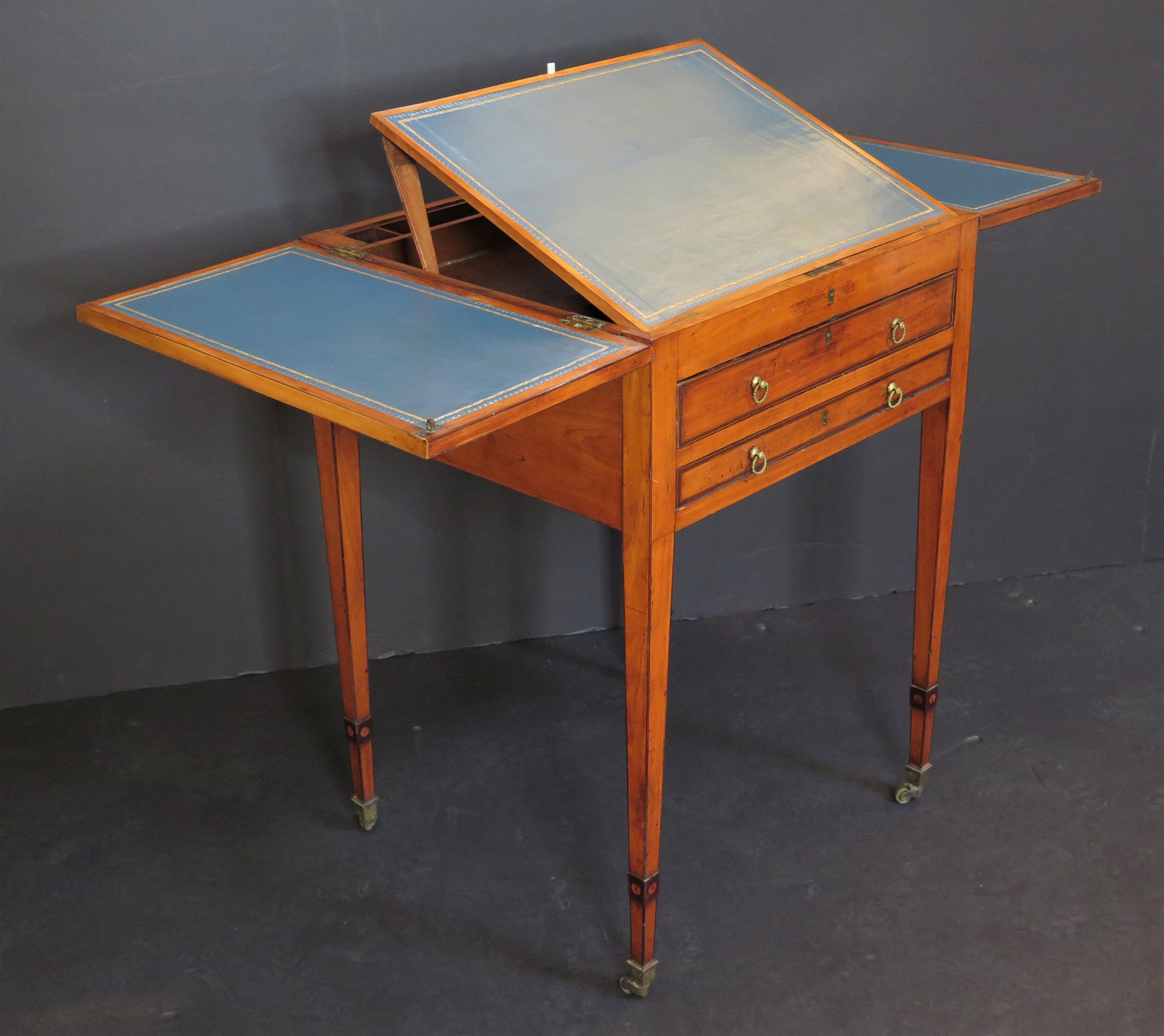 A Beautiful 18th Century English Mahogany Lady's Writing Desk