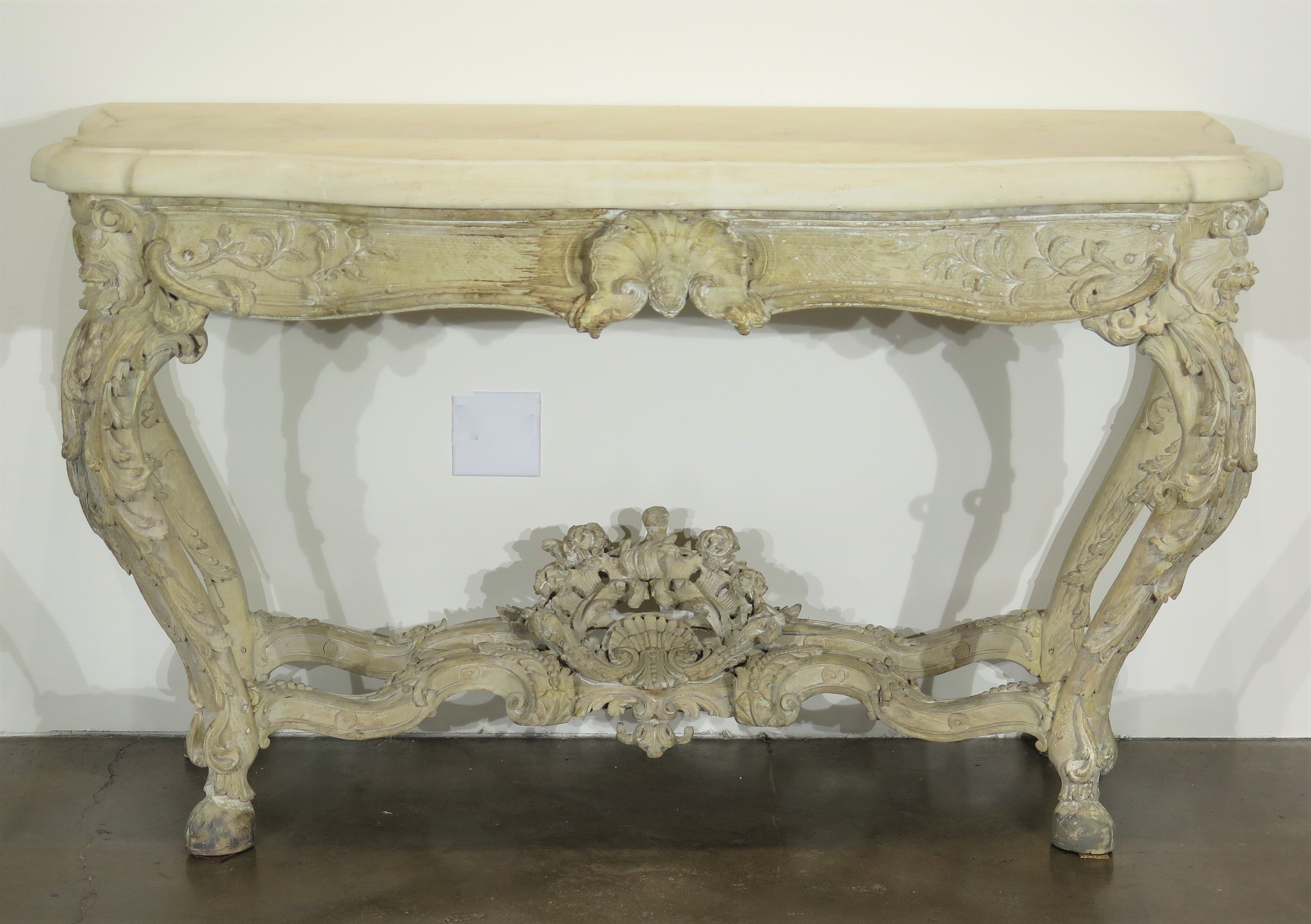 Period Rococo Painted Console