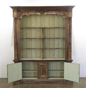 19th Century French Cupboard of Carved Walnut