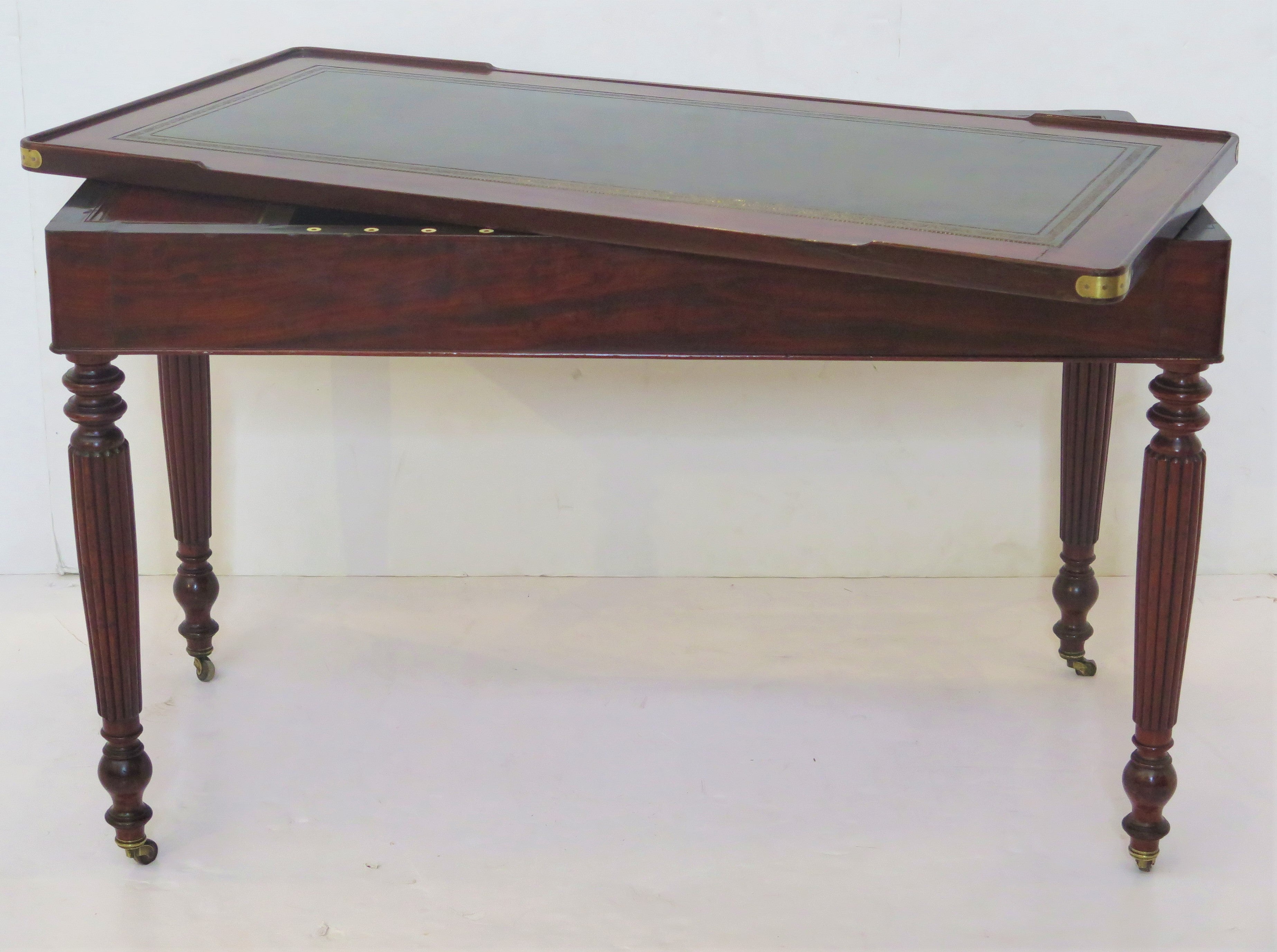 English Regency Tric-Trac Games Table in the Manner of Gillows