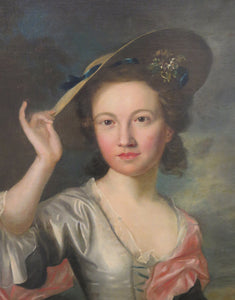 Portrait of "Miss Shepherd" Attributed to George Knapton  (British, 1698-1778)