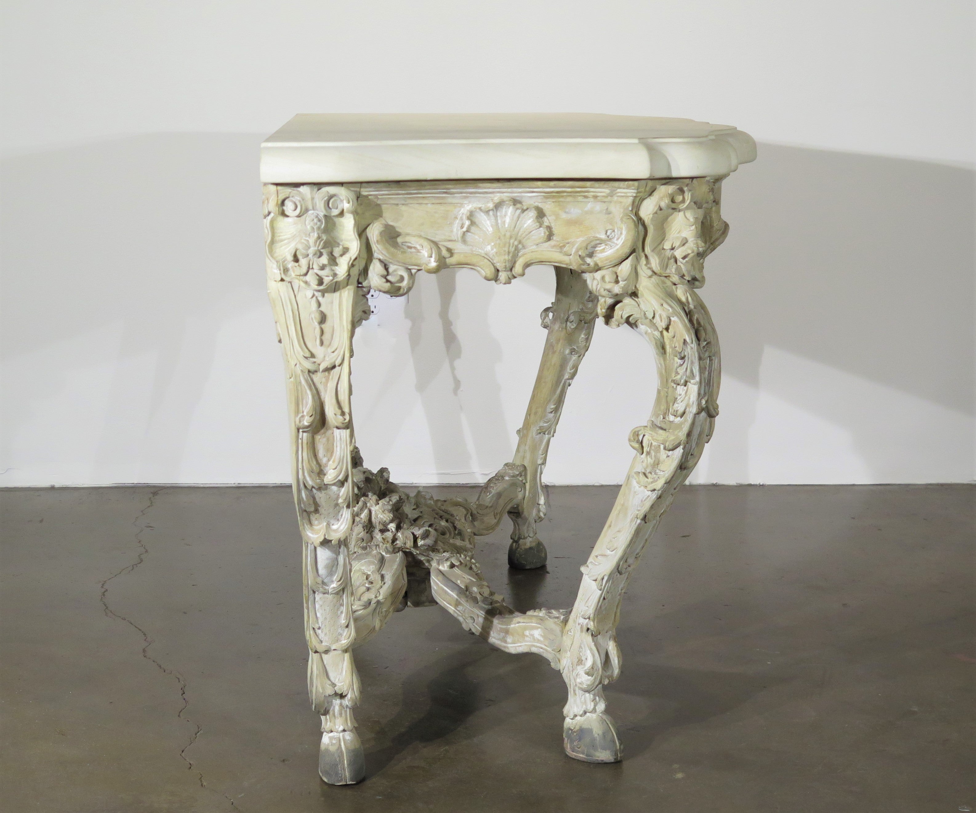 Period Rococo Painted Console