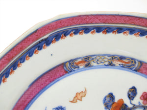 Pair of Chinese Porcelain Plates with Garden Landscape