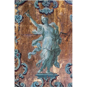 Italian Neoclassical Paint and Parcel Gilt Panels / Roman Goddesses / Muses