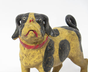 Antique Mexican Terracotta Pottery Dog Bank