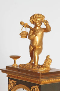 Early 19th Century French Clock with Putto