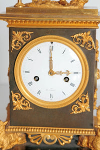 Early 19th Century French Clock with Putto