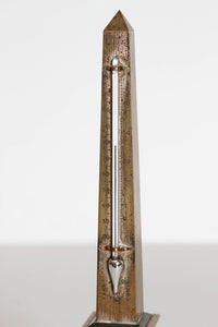 Early 19th Century Continental Grand Tour Obelisk Thermometer