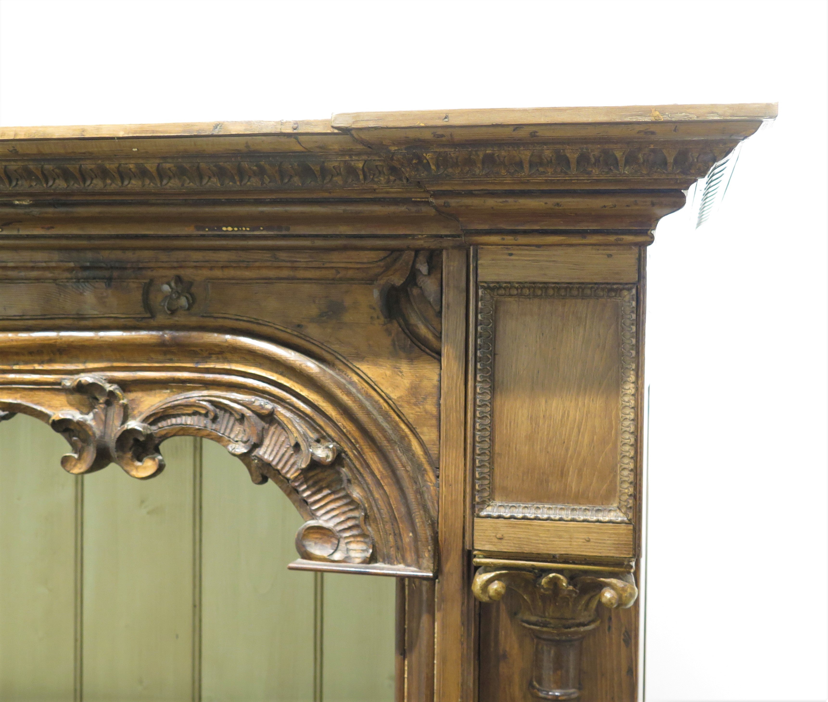 19th Century French Cupboard of Carved Walnut