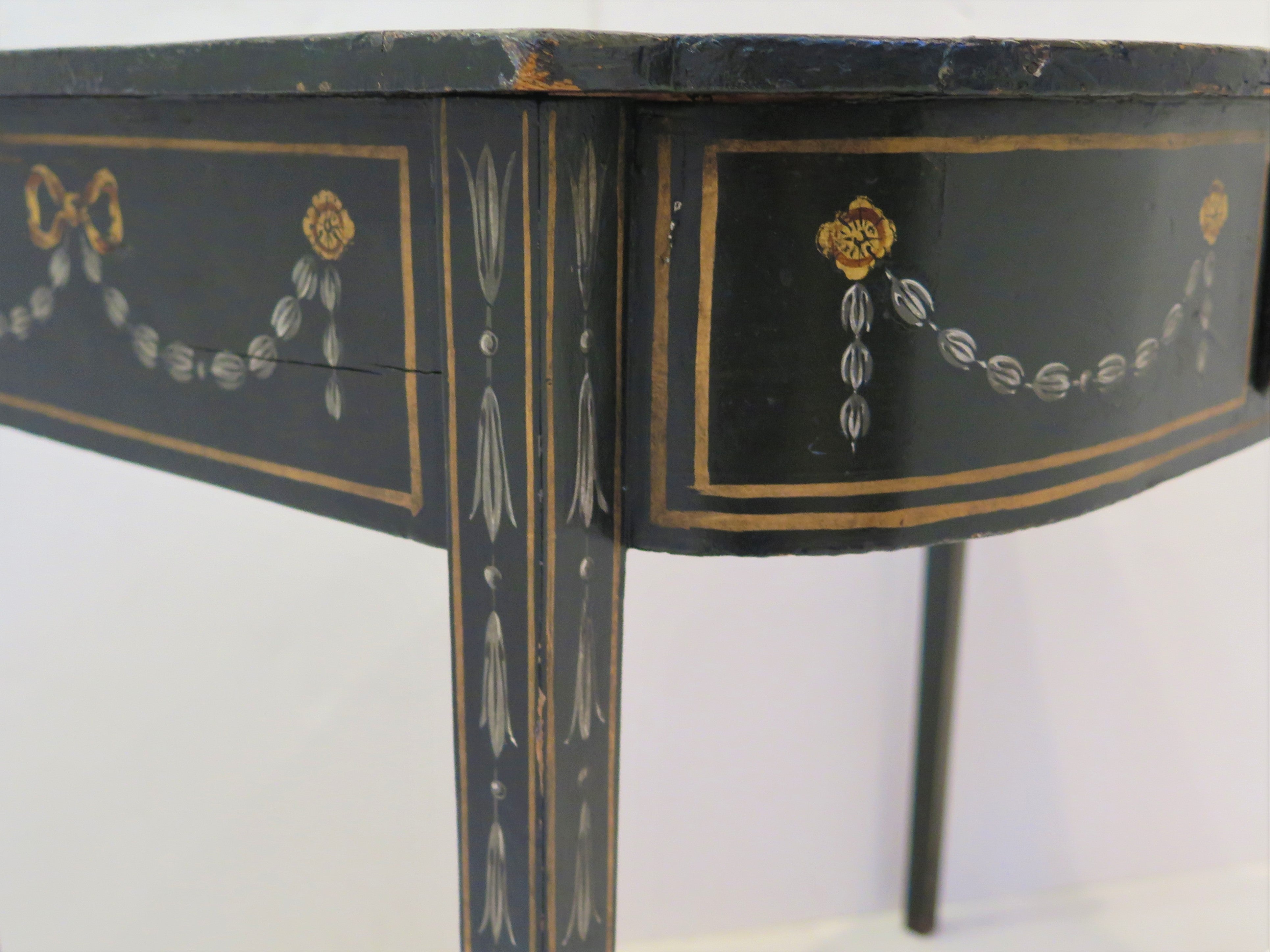A George III Painted Console / Dressing Table