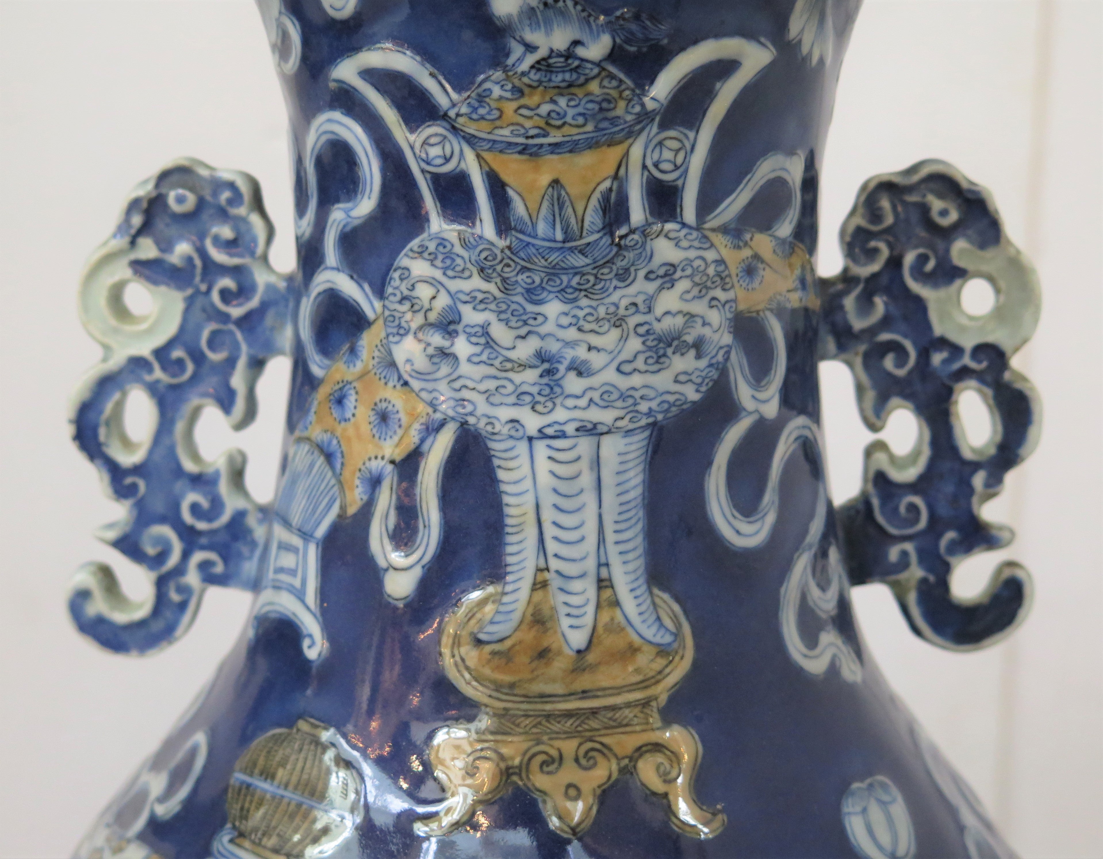 Chinese Porcelain Vases Mounted on French Gilt Bronze Bases
