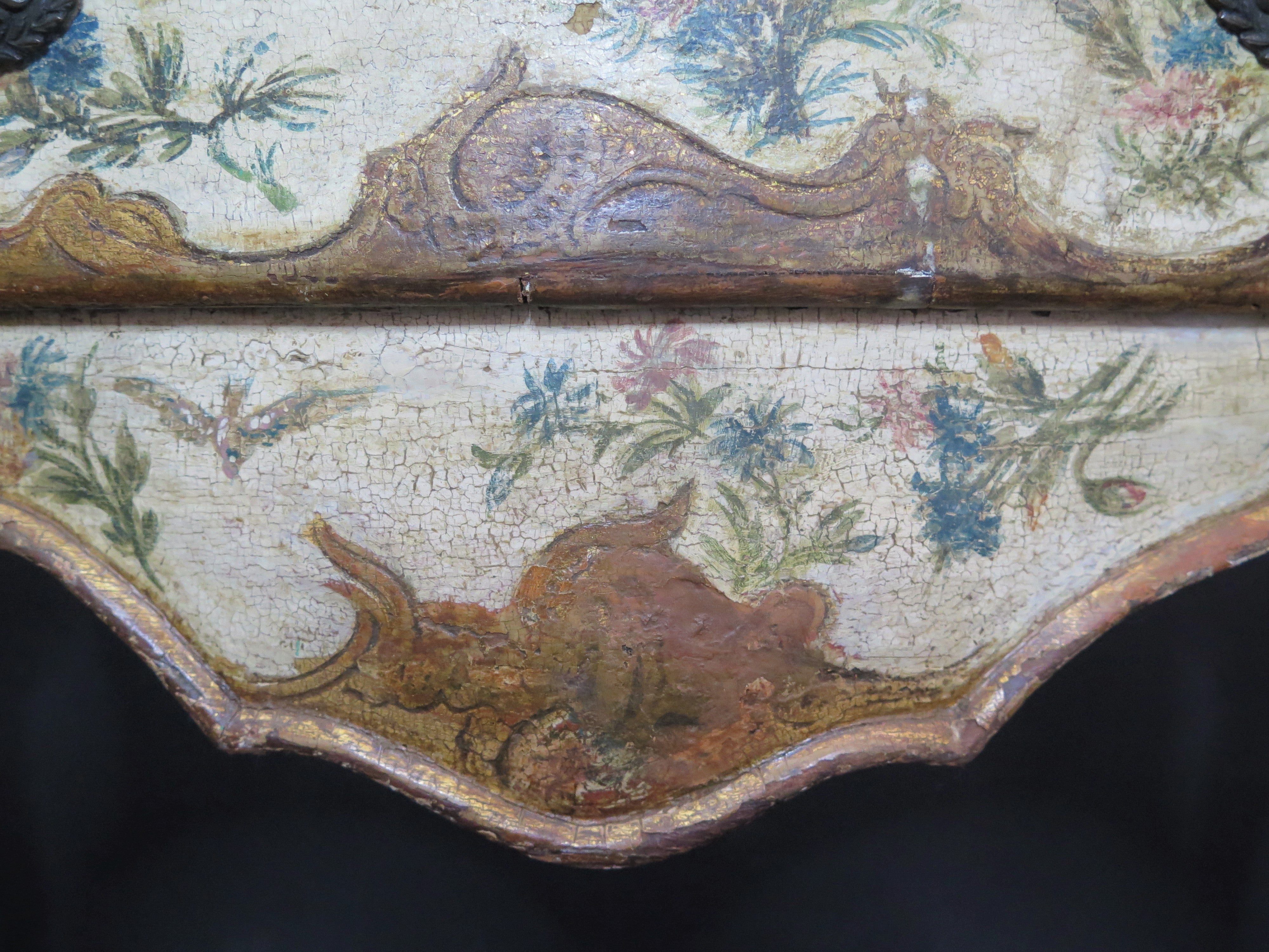An Early 18th Century Italian Painted Side Table, Circa 1720