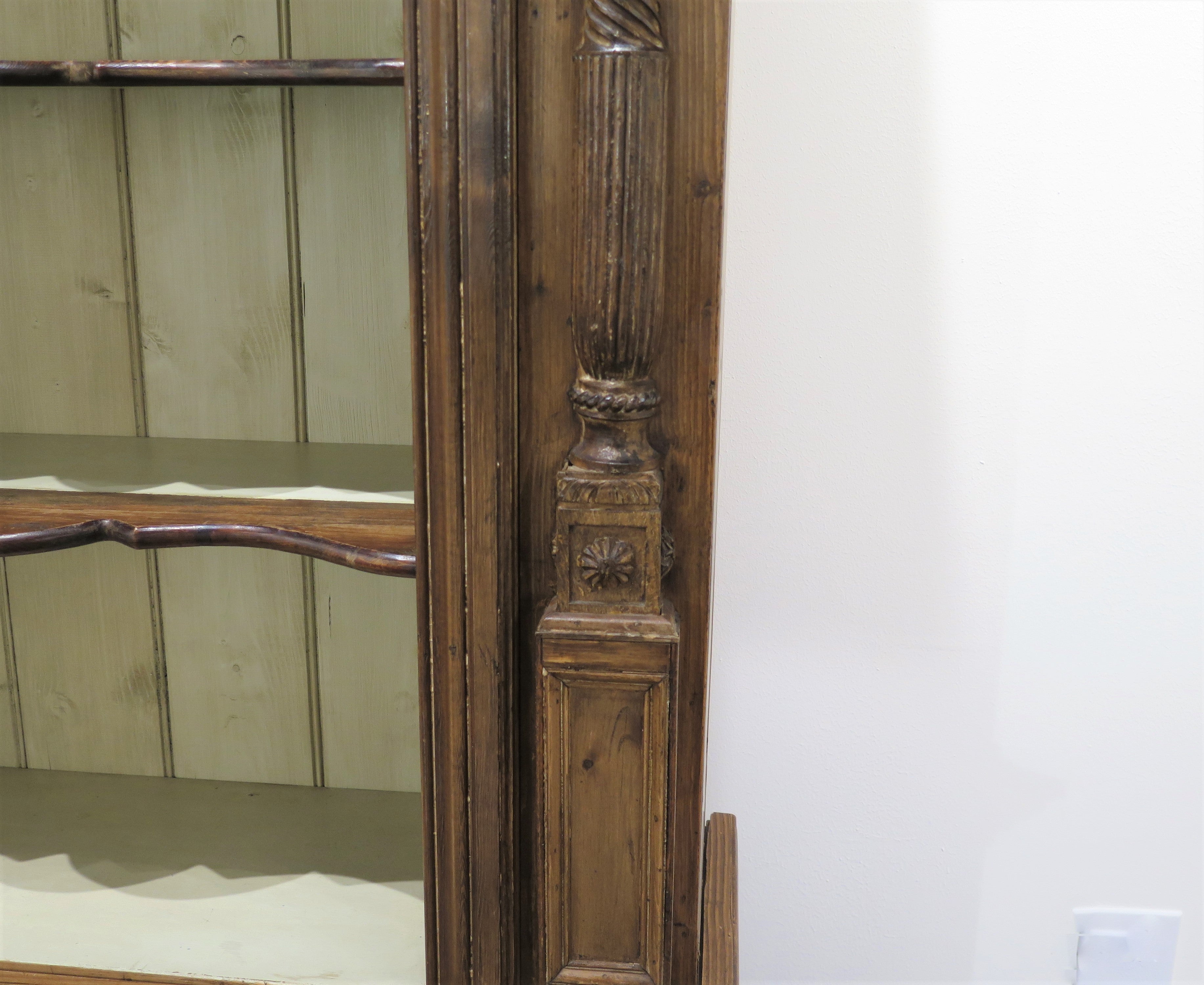 19th Century French Cupboard of Carved Walnut