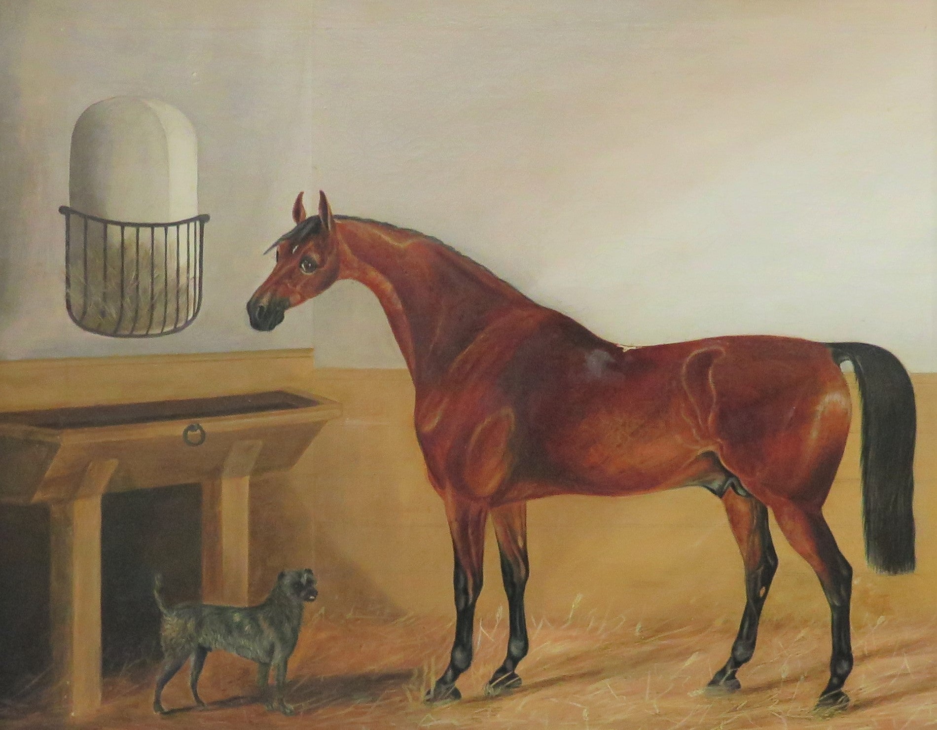 Horse Portrait by Thomas Pain, English Painter
