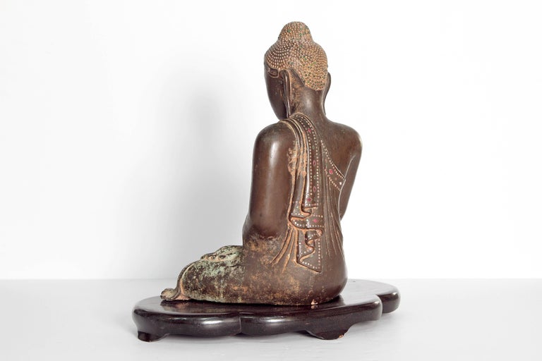 Nick Style 19th Mandalay Century Bronze of Verdigris with Buddha Antiques – Brock