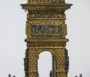 Grand Tour Souvenir / Arc de Triomph in Gilt Bronze