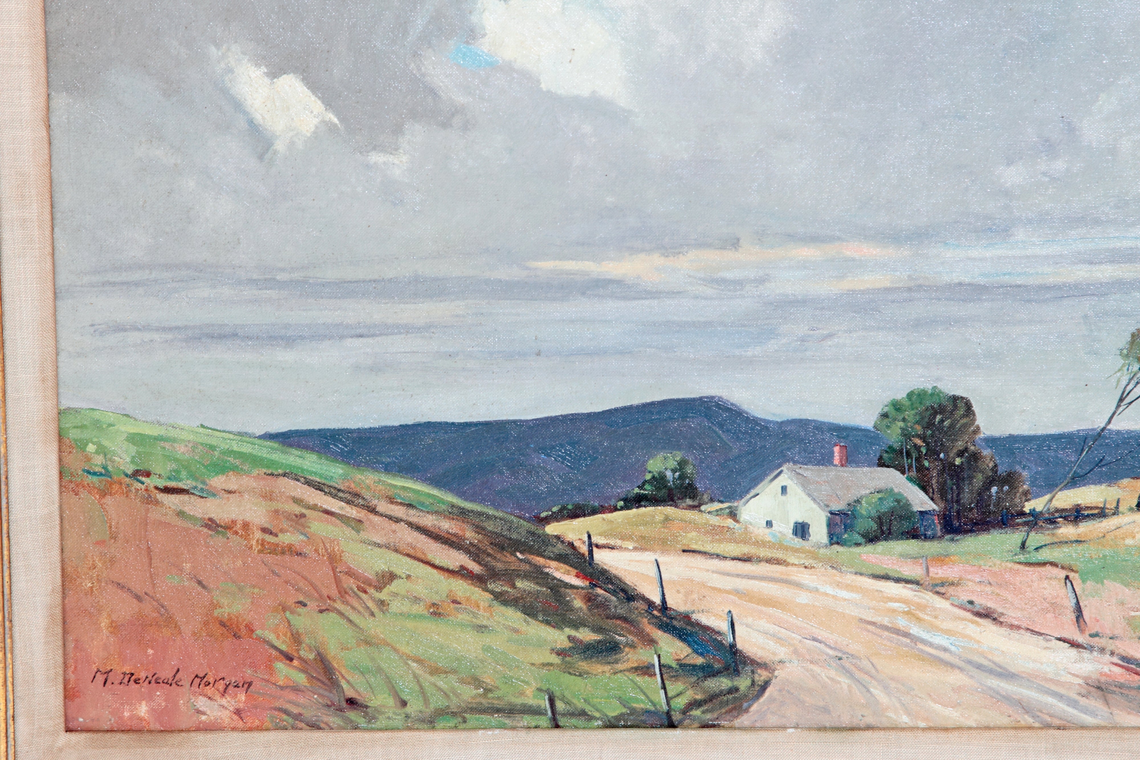 "Wind" by California Artist Mary DeNeale Morgan (American, 1868-1948)