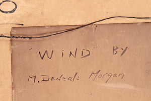 "Wind" by California Artist Mary DeNeale Morgan (American, 1868-1948)