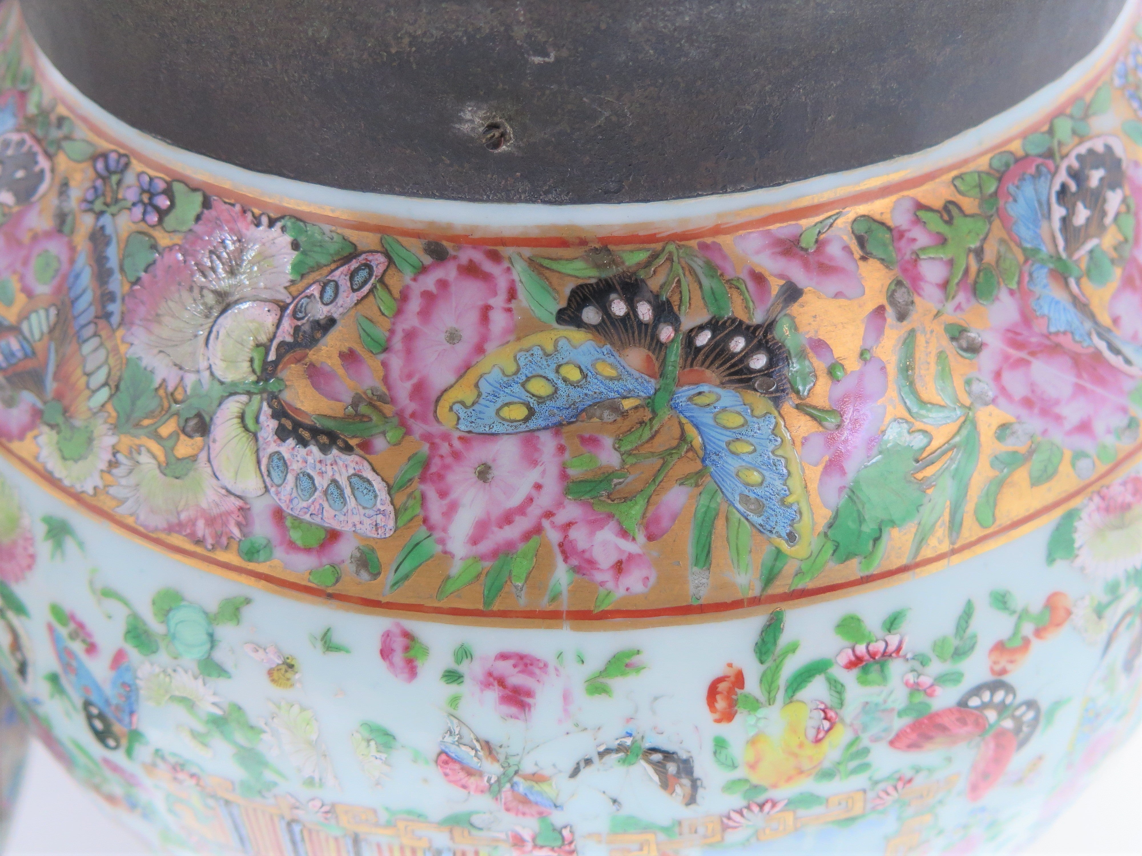 A Pair of Late 18th-Early 19th Century Chinese Lidded Jars  C. 1790, China