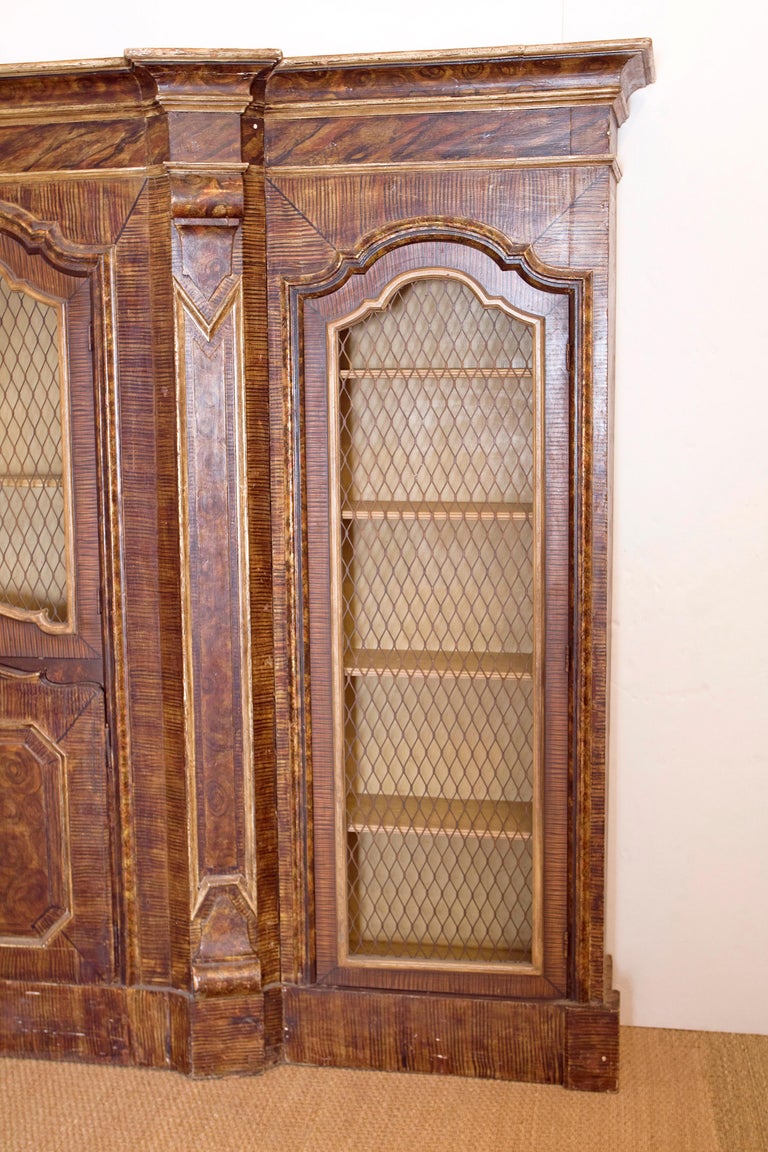 Italian Baroque-Style Bookcase / Display Cabinet