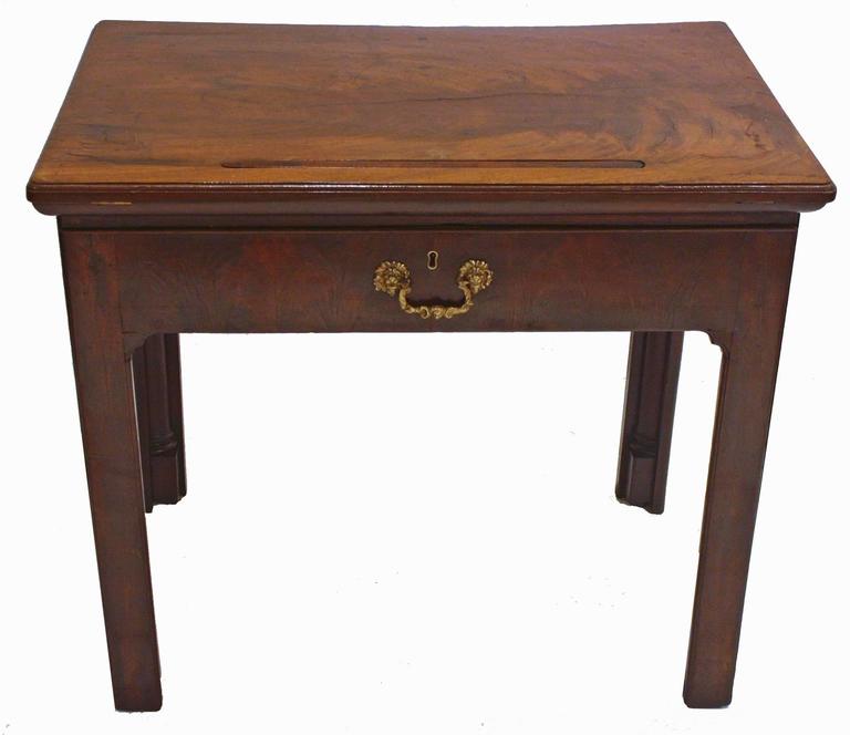 George III Metamorphic Architect's Desk / Adjustable Drafting Table