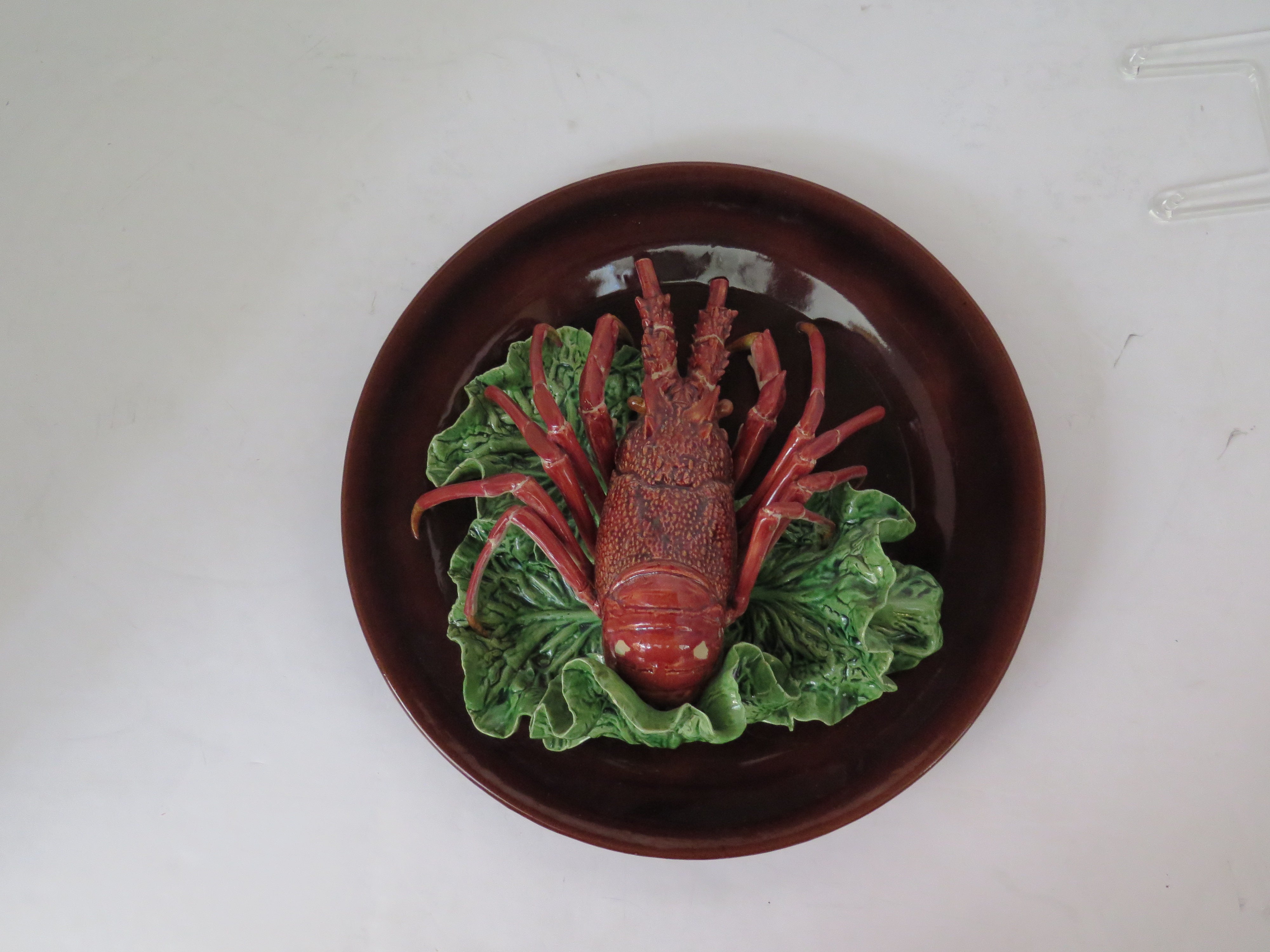 Large-Scale Majolica Lobster by Rafael Bordalo Pinheiro (Portugal, 1846-1905)